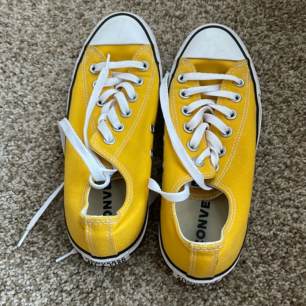 Yellow Converse